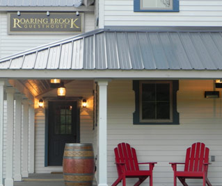 Wrap-around Porch with Adirondack Chairs